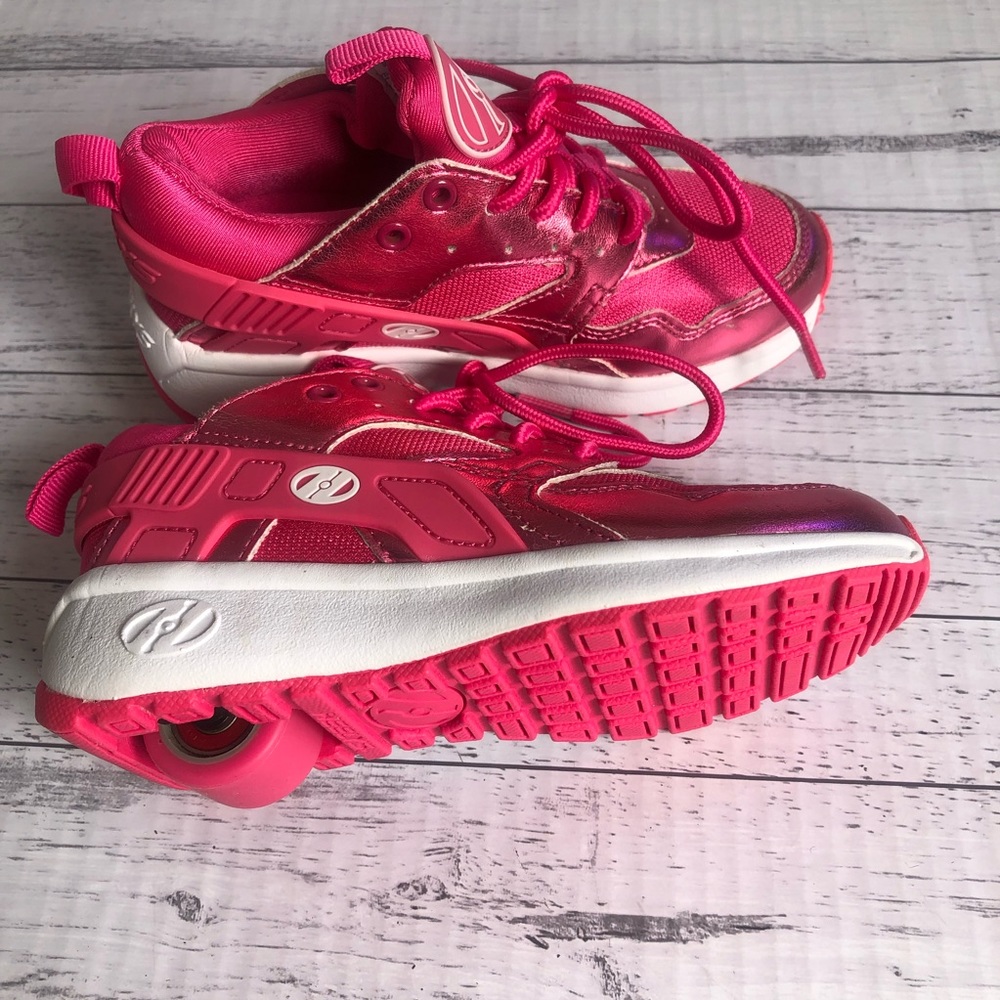 🌿 HEELYS 🌿 girls roller sneaker shoes size 12 like new condition - Picture 5 of 9
